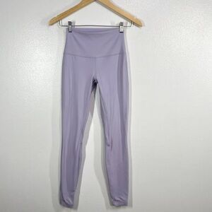 Lululemon Align High Rise Pant 4 Lilac Purple Yoga Athleisure Leggings LWSEC1S